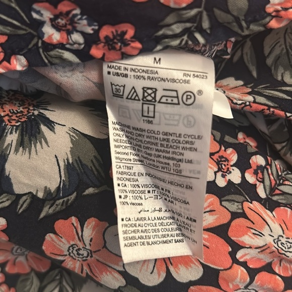 GAP Pink and Black Spaghetti Strap Sundress - Picture 4 of 4